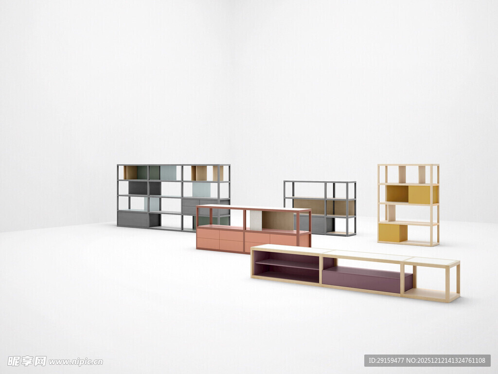 现代简约风格多样家具组合