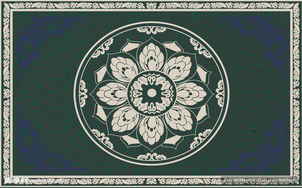精美曼陀罗图案设计