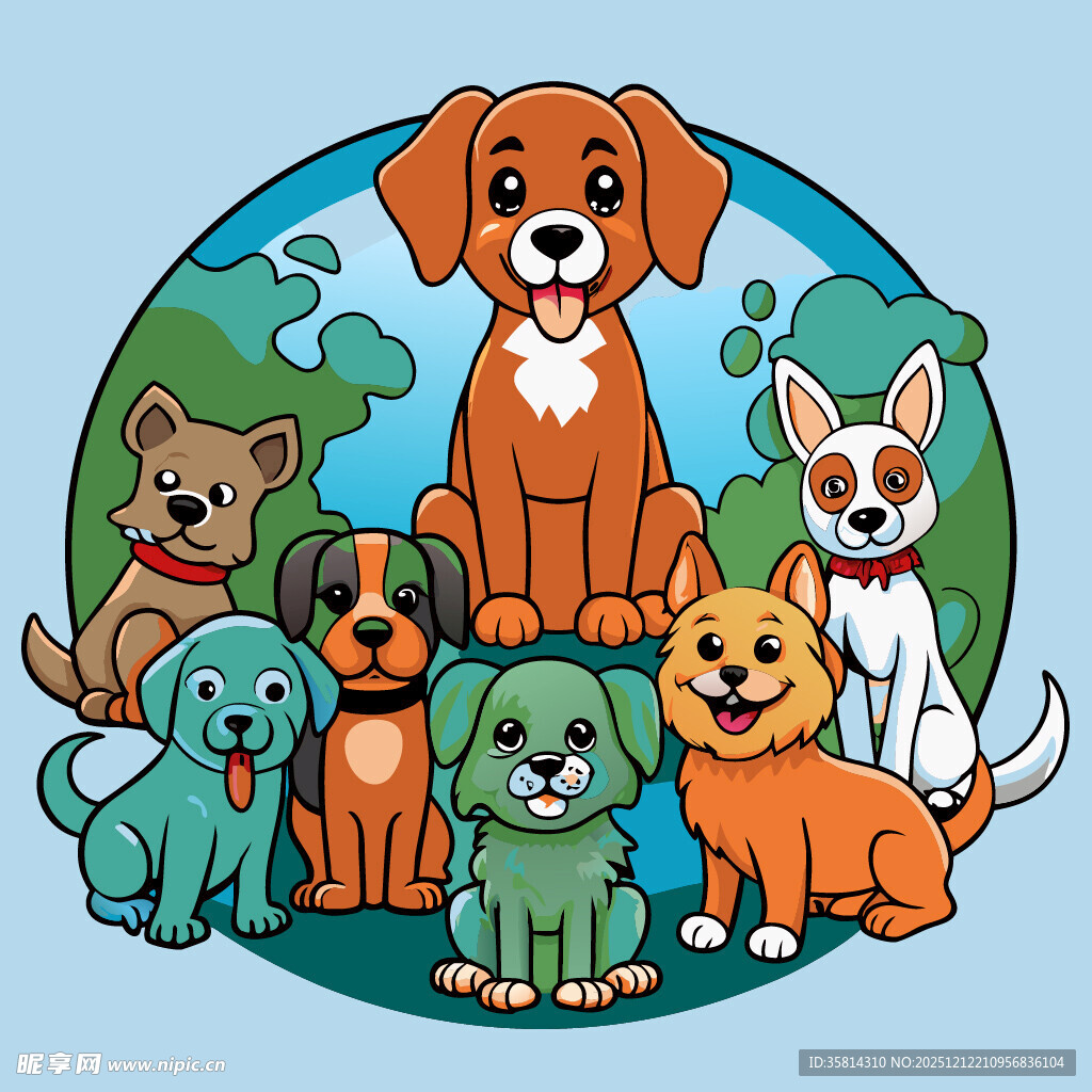 可爱狗狗大集合