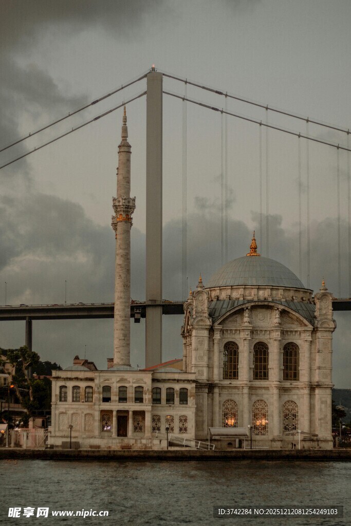 伊斯坦布尔桥梁与建筑景观