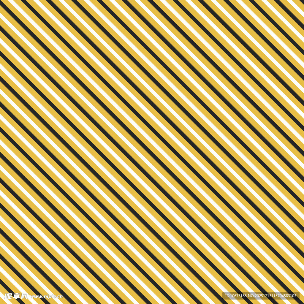 黄黑斜纹条纹图案背景