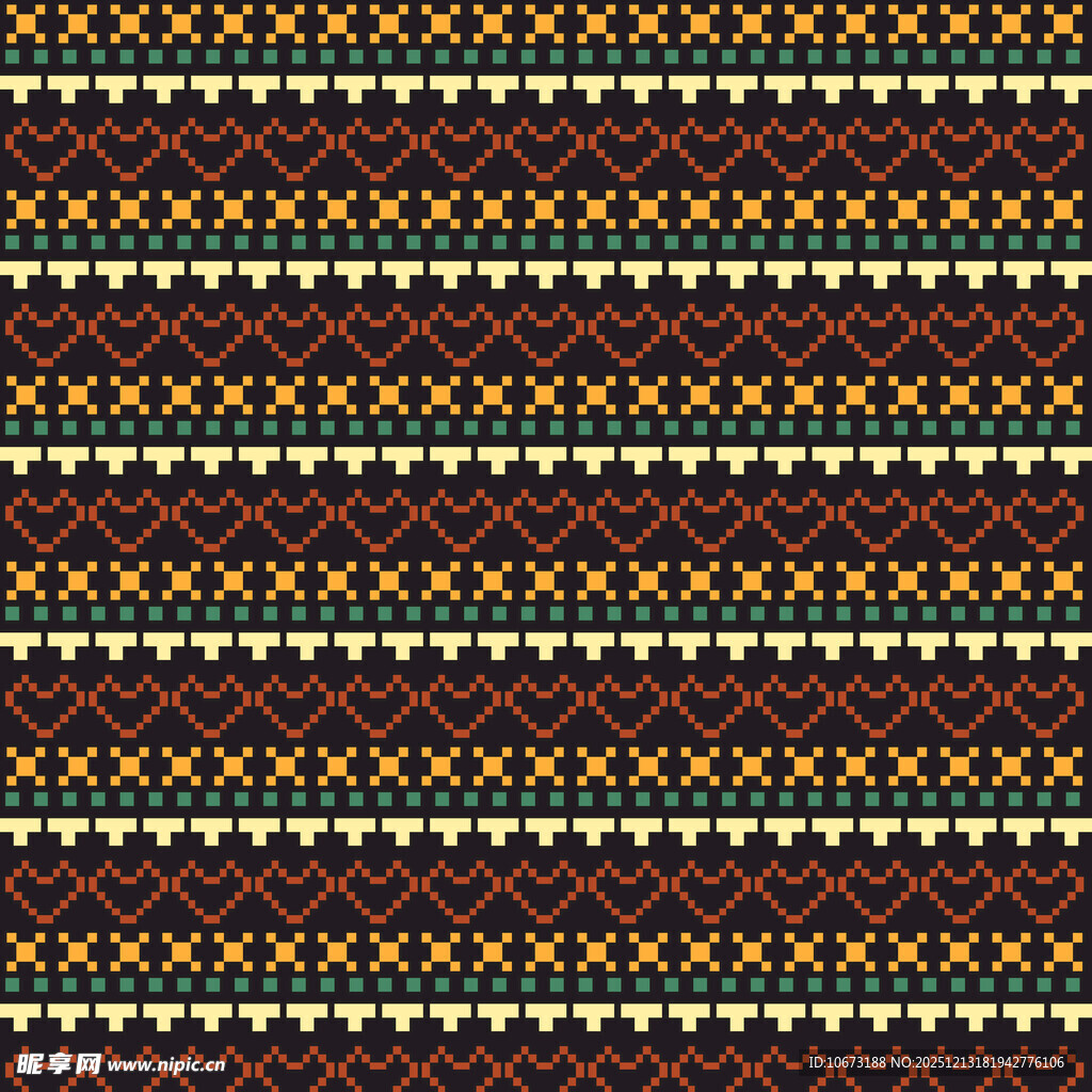 民族风几何图案纹理