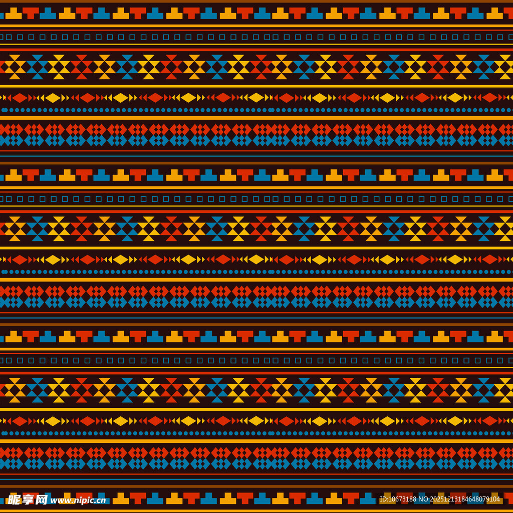 民族风几何图案纹理