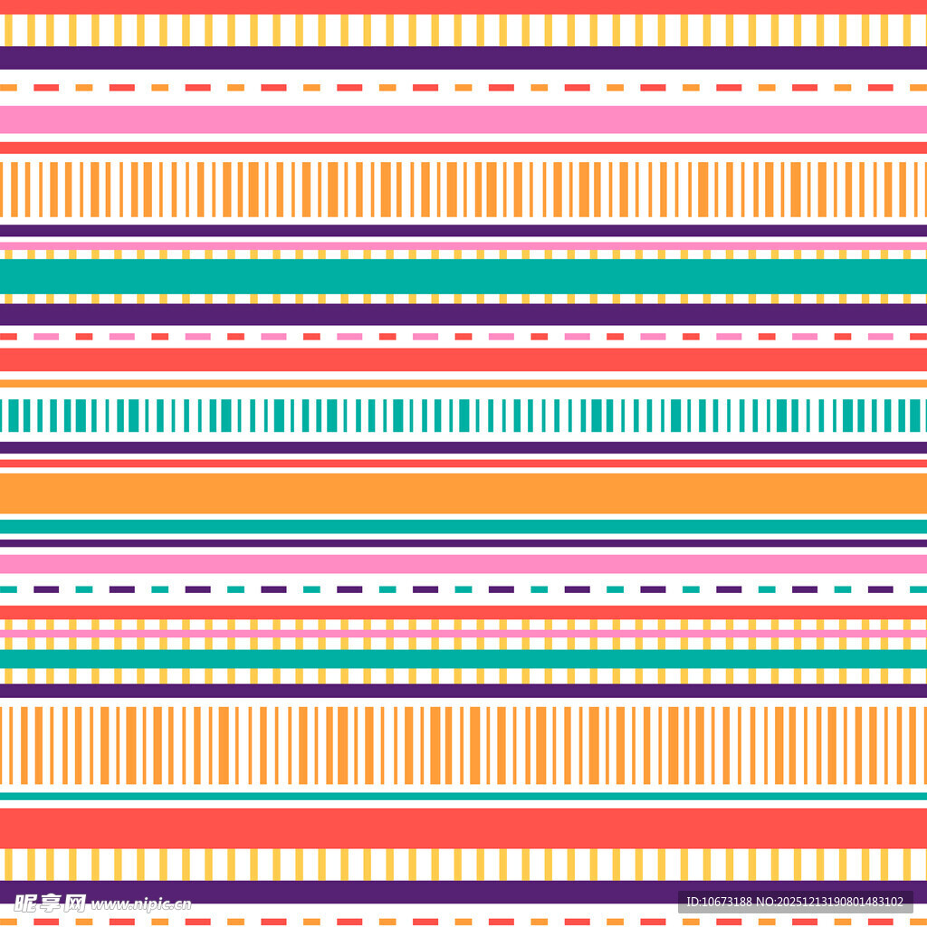 多彩条纹图案背景