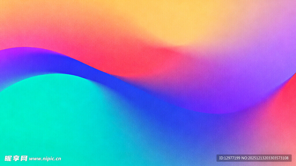 梦幻渐变流体背景图