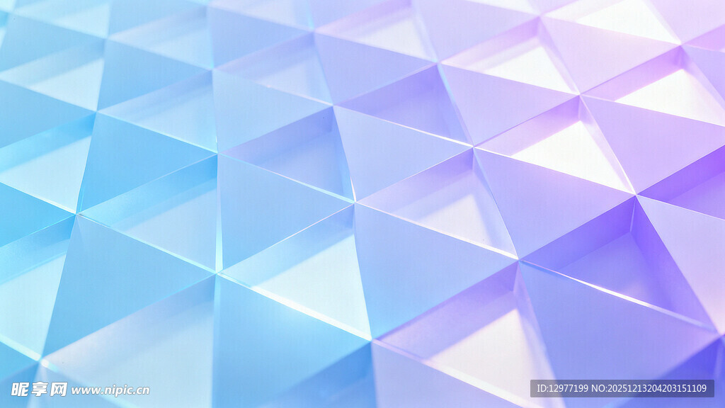 梦幻渐变几何图案背景