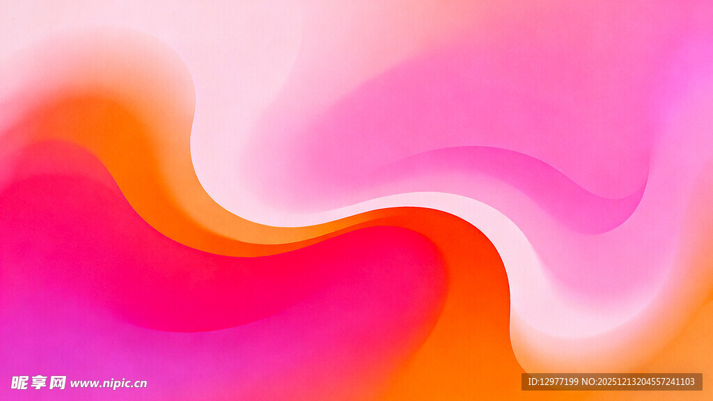 梦幻渐变流体背景图案