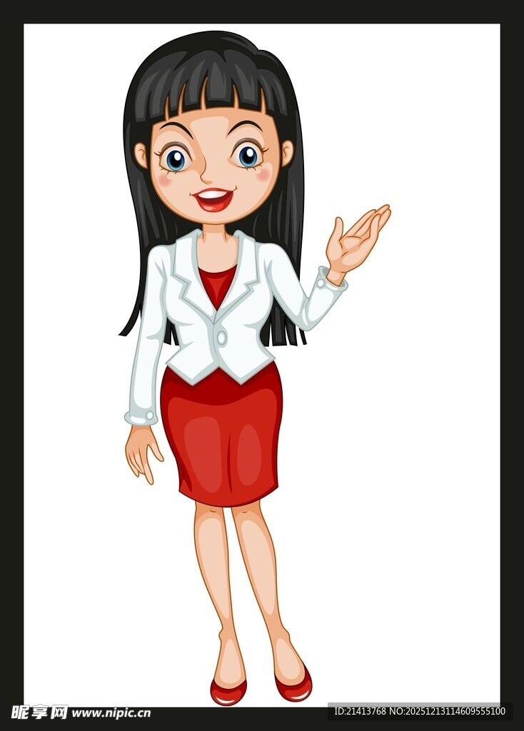 职业女性形象展示