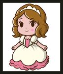 可爱公主风卡通女孩形象