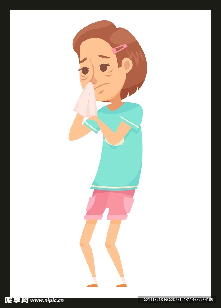 女孩手持杯子喝水场景