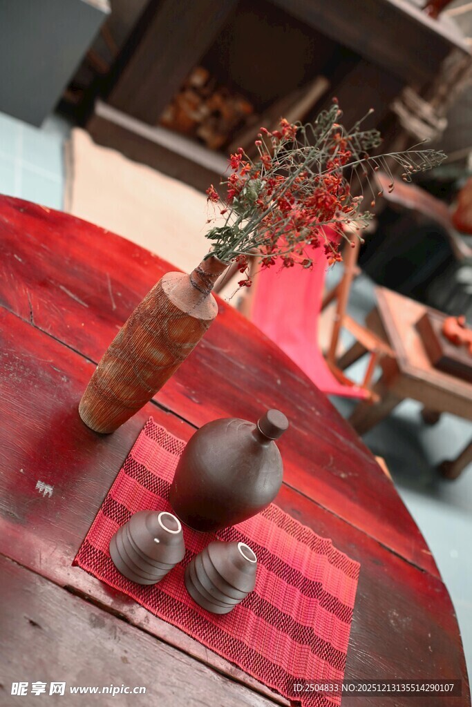 中式传统摆件 古朴雅致