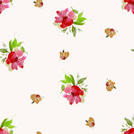 小碎花  水彩花