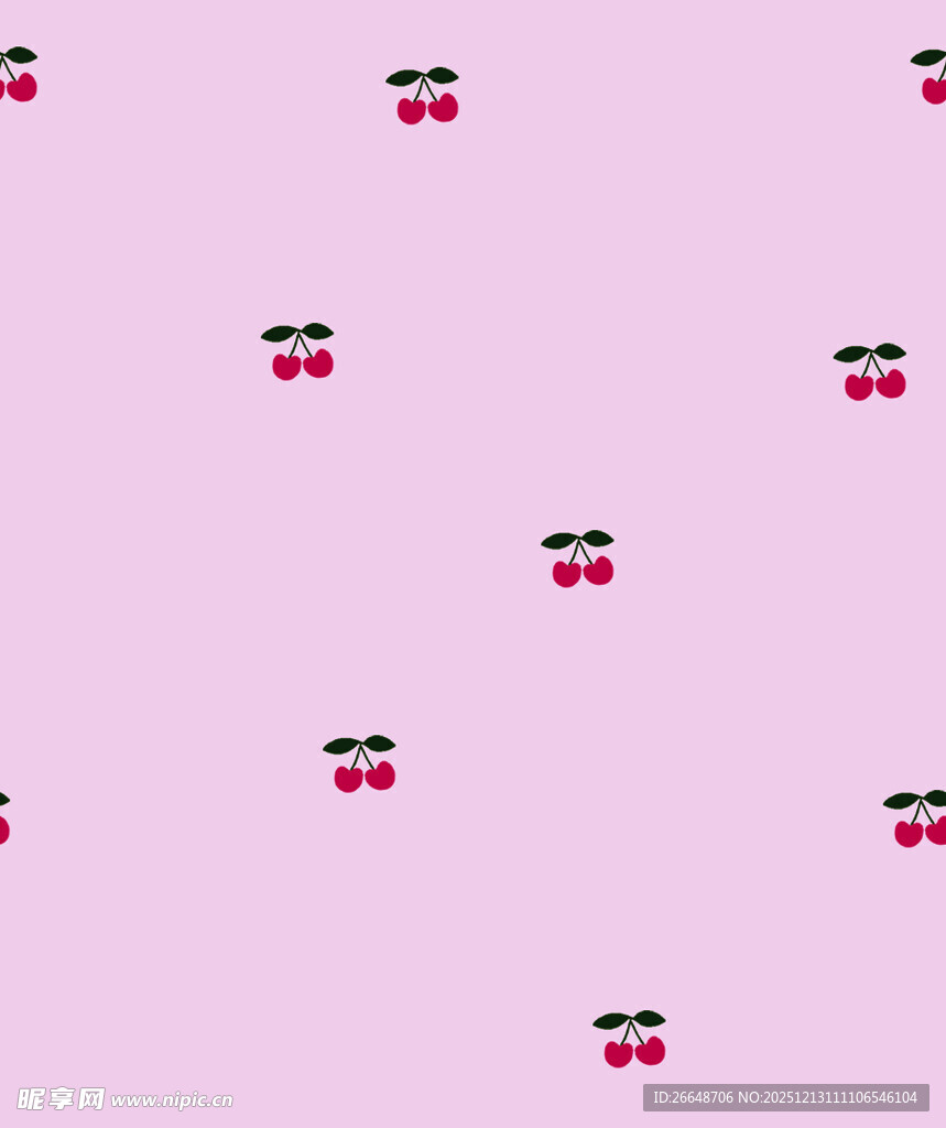 小碎花 卡通图案