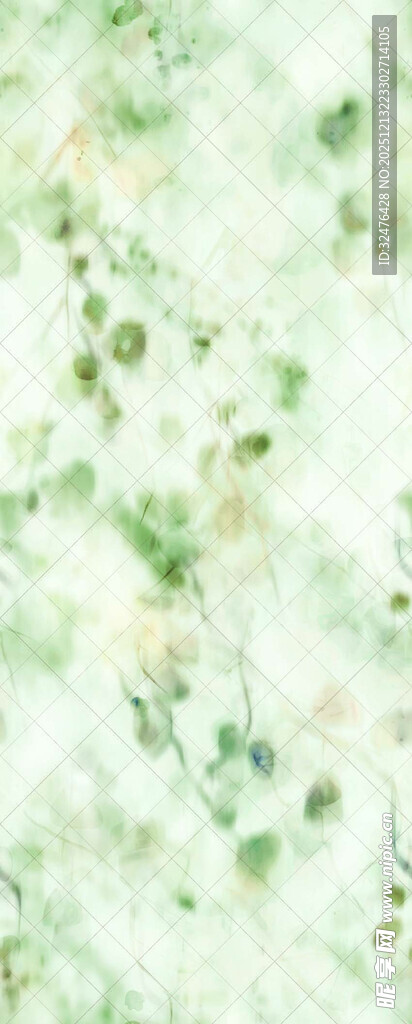 淡绿底点缀小花纹理图