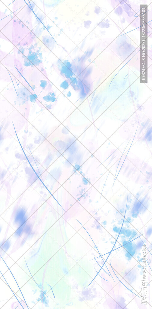 梦幻渐变蓝紫抽象背景图