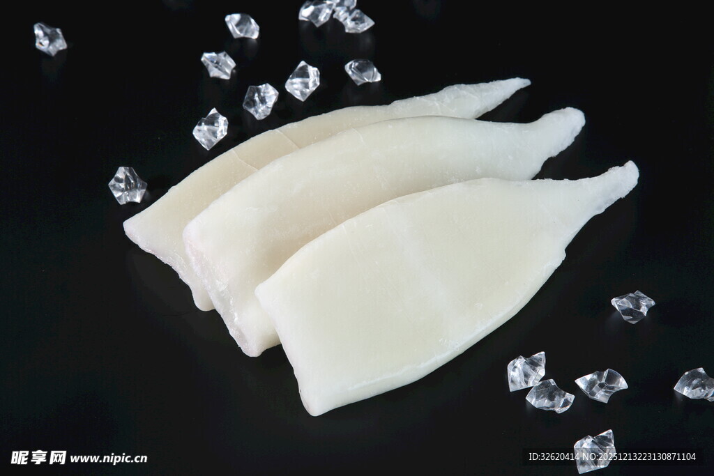新鲜鱿鱼片