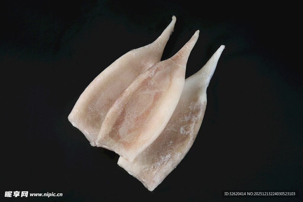 新鲜鱿鱼耳