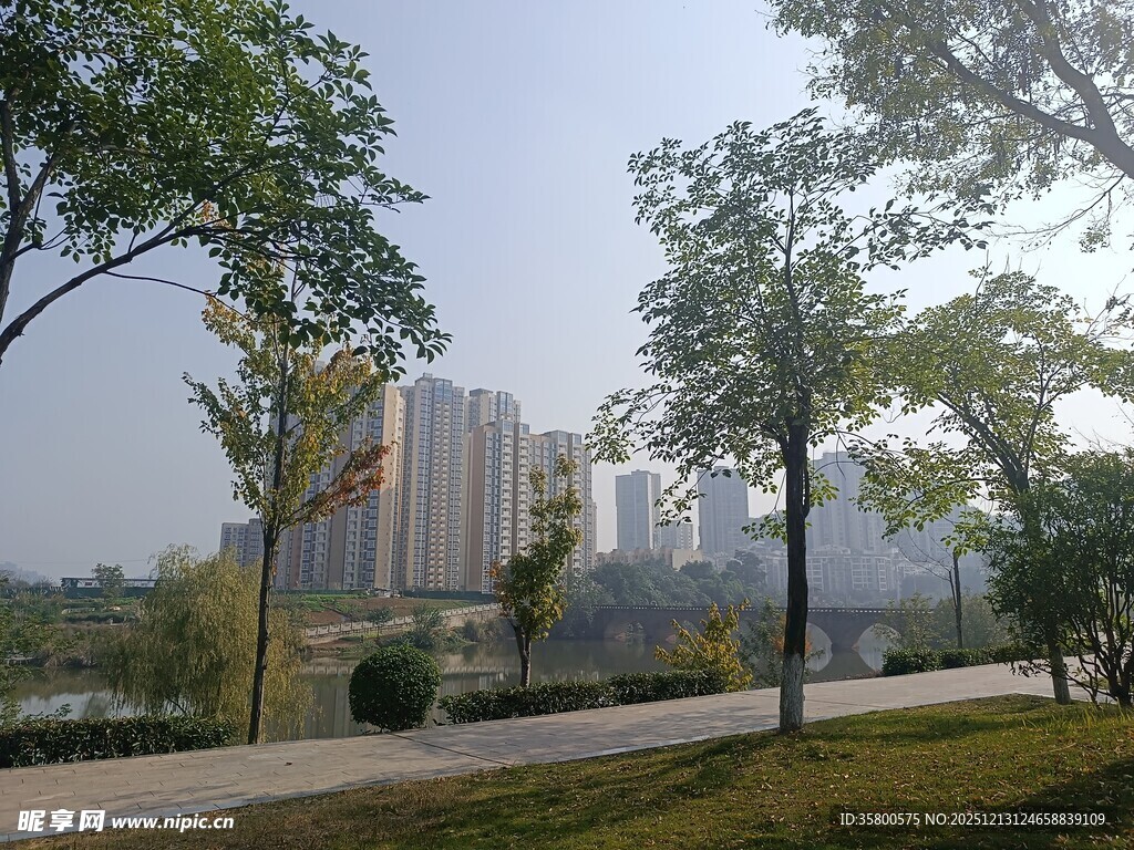 城市公园风景