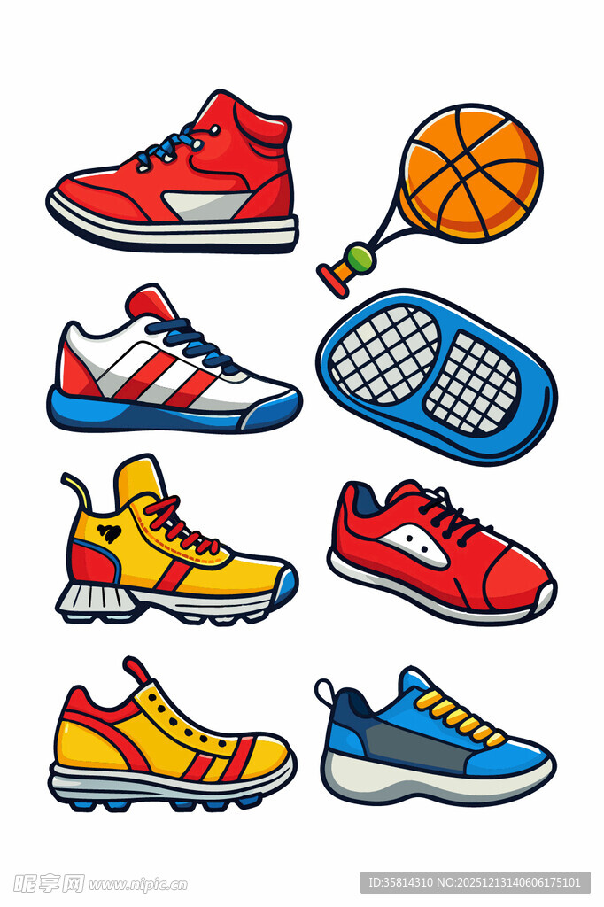 多彩运动装备展示