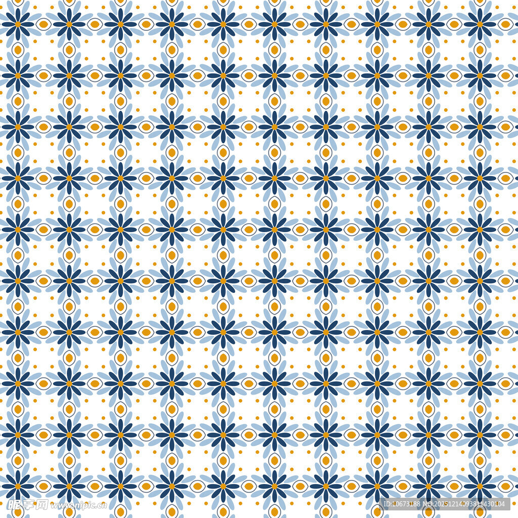 蓝白简约几何图案纹理背景