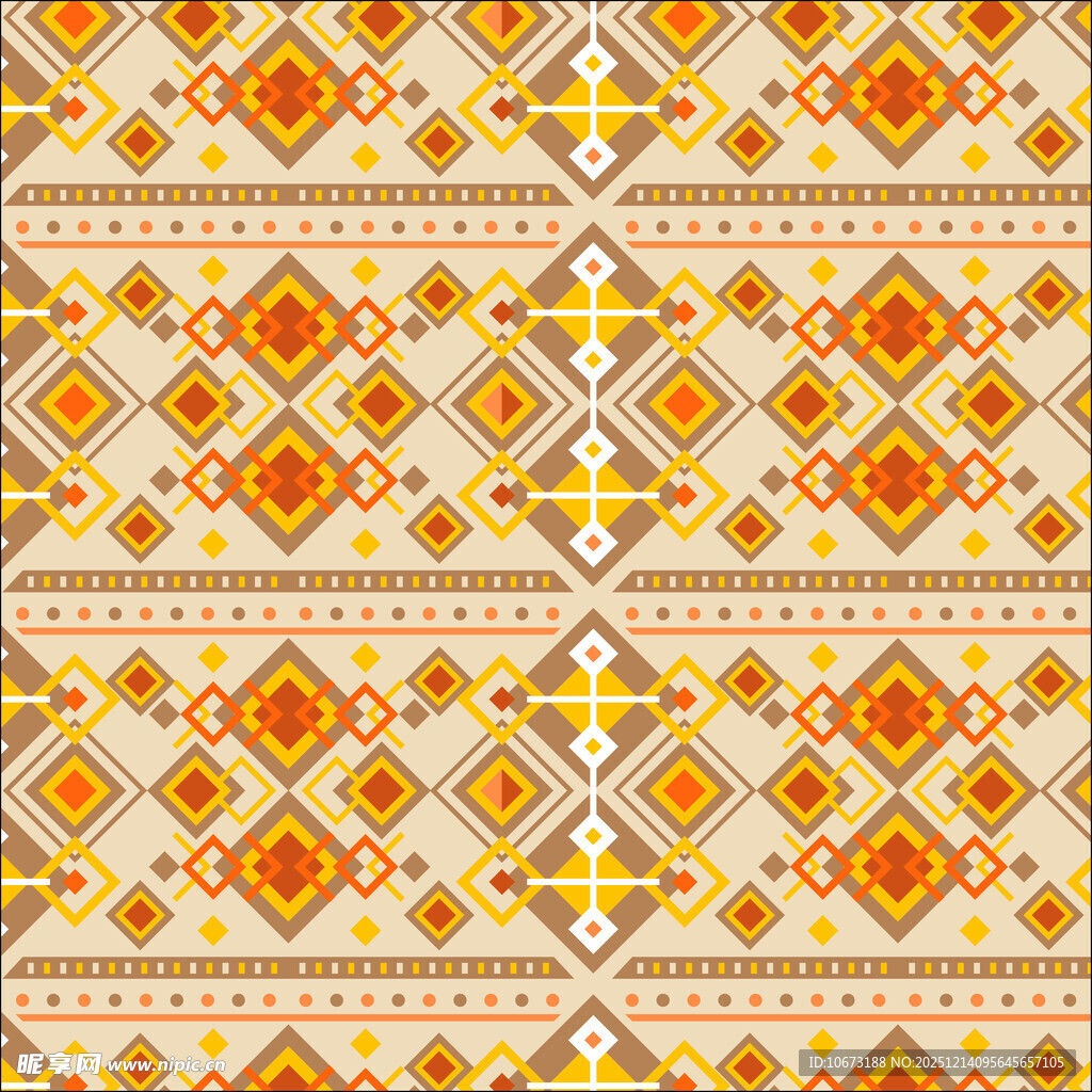 民族风几何图案纹理