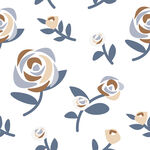 简约花卉图案背景设计