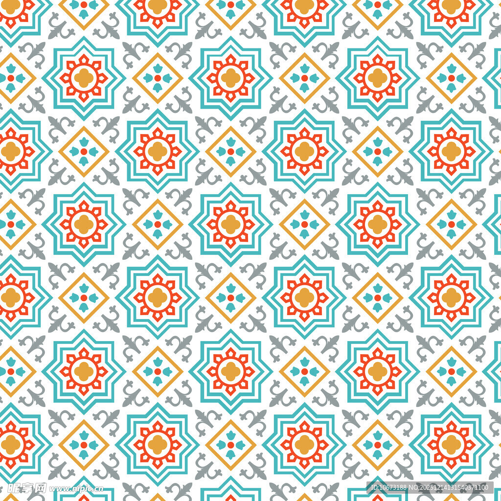 几何花纹图案背景