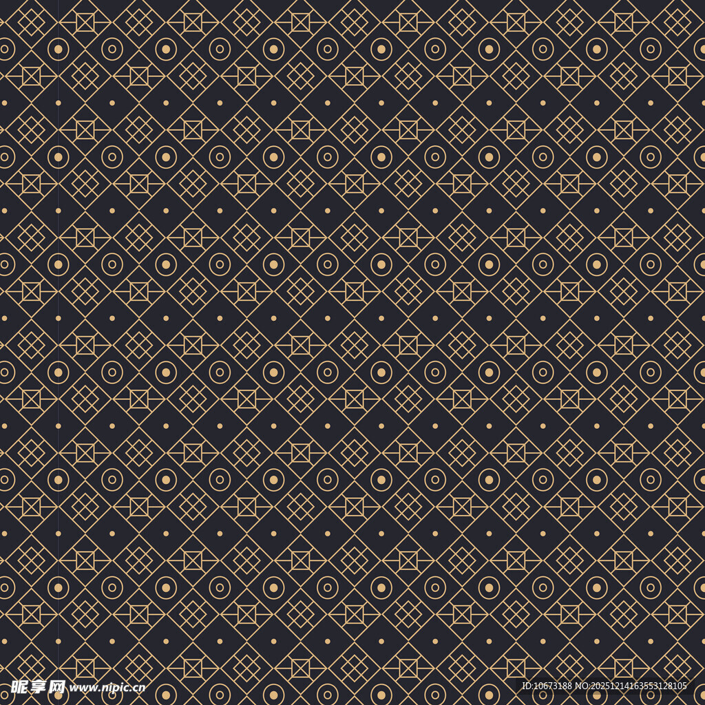 复古几何图案纹理背景