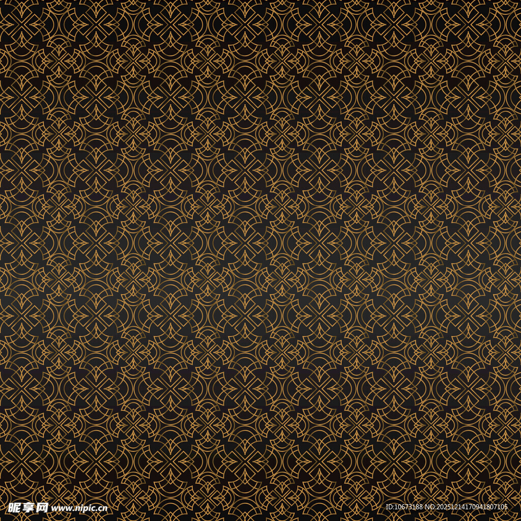 复古花纹深色背景纹理