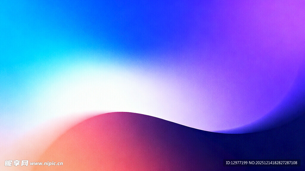 梦幻渐变流体背景图