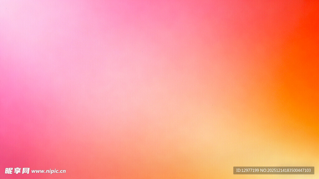 渐变暖色调背景