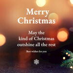 圣诞祝福背景图