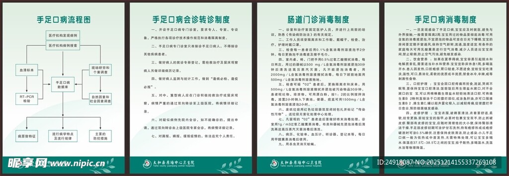 手足口病制度 肠道门诊制度