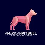 比特斗牛梗标志设计