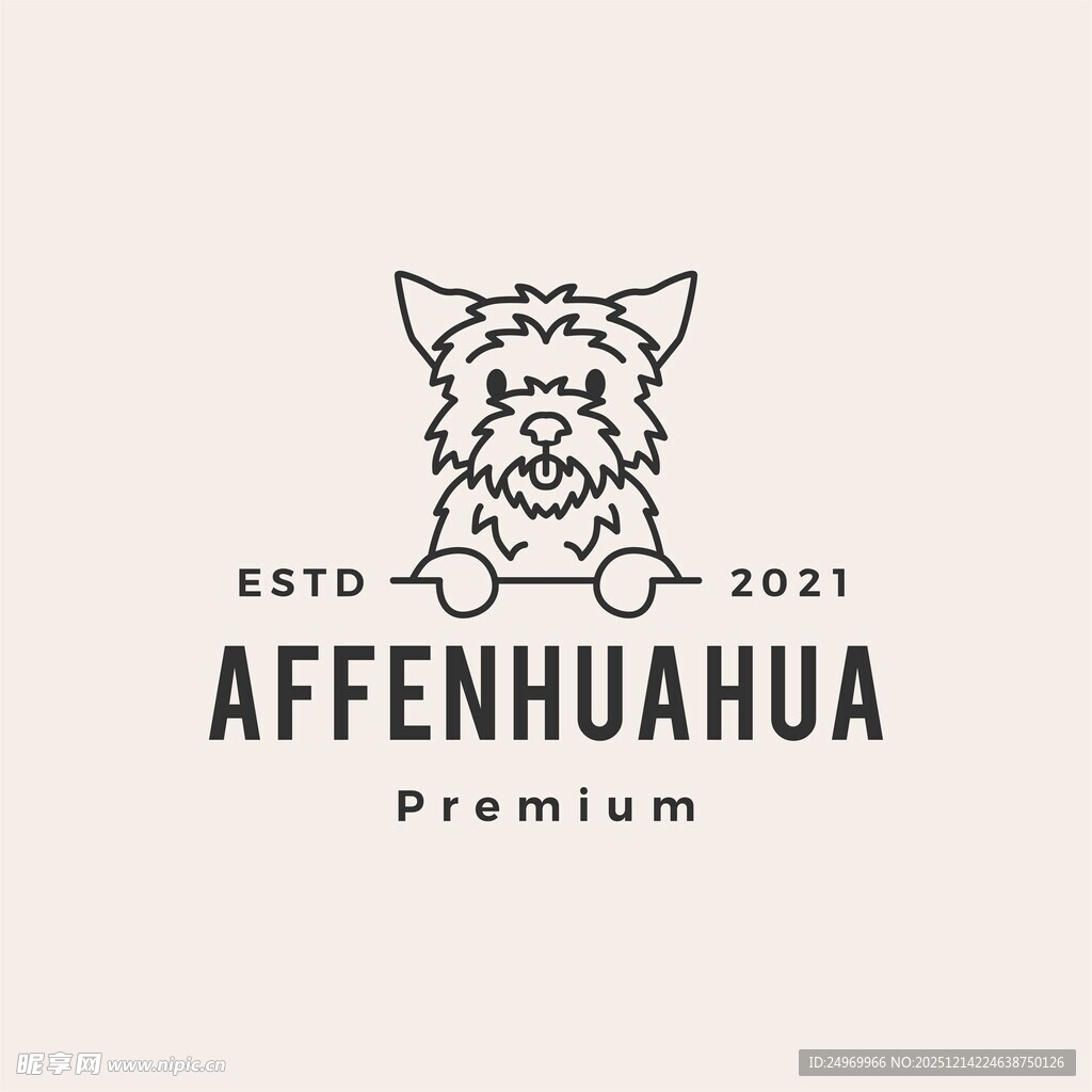 阿芬哈瓦那犬品牌标志设计