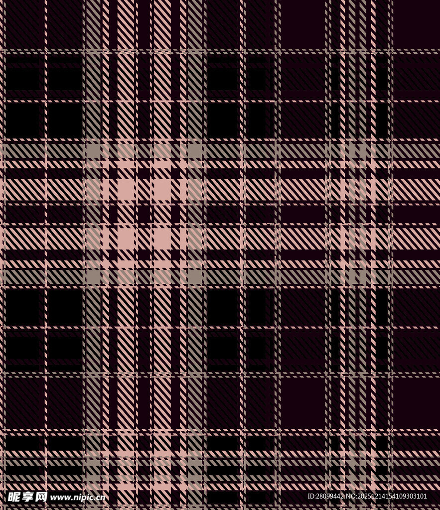 复古格纹布料纹理