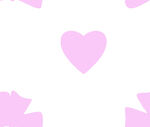 粉色爱心图案背景