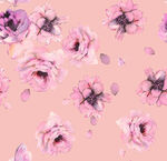 粉色花卉图案背景