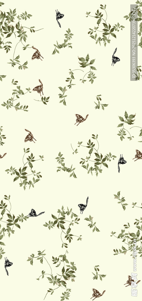 花鸟图案背景图