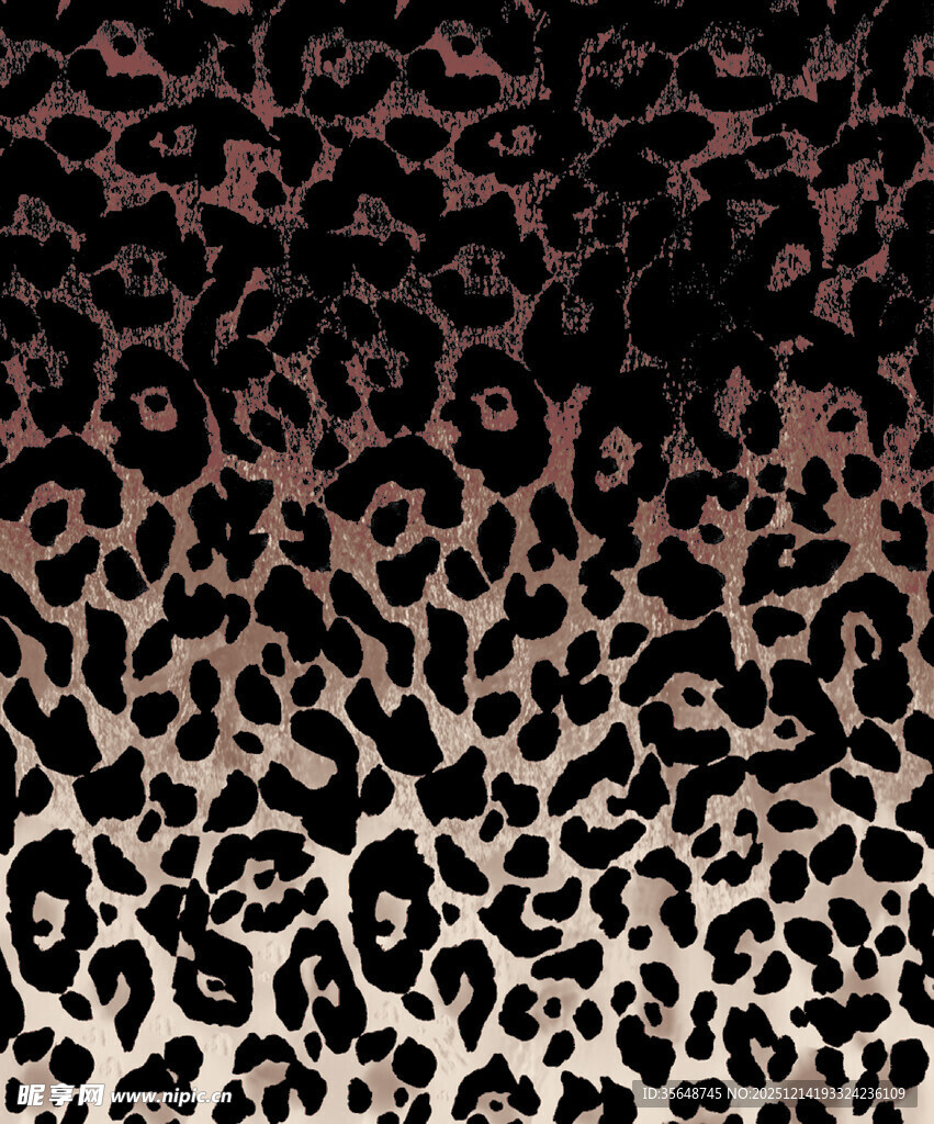 豹纹图案背景纹理