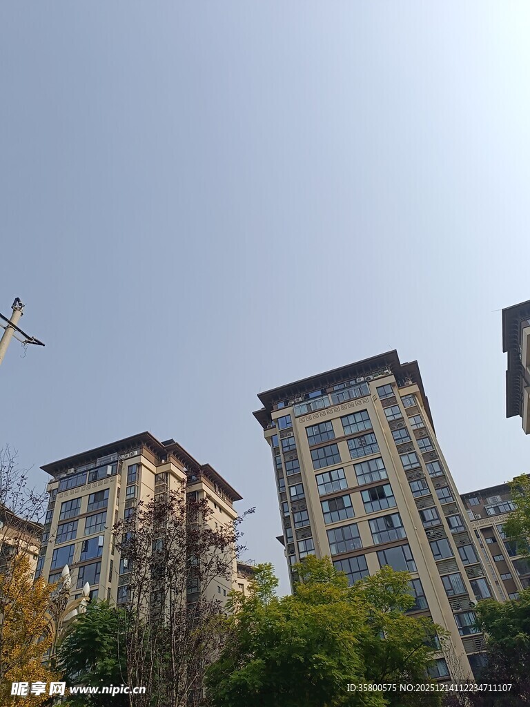 现代风格高层住宅景观