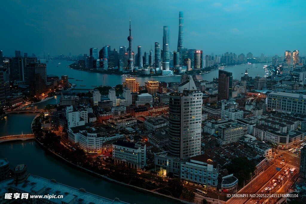 上海城市夜景