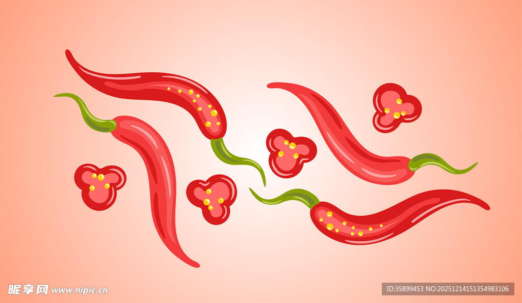 红辣椒插图
