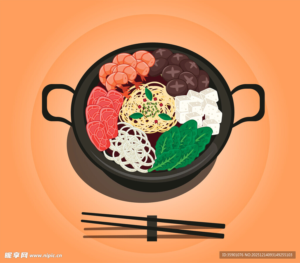 美味火锅食材插图