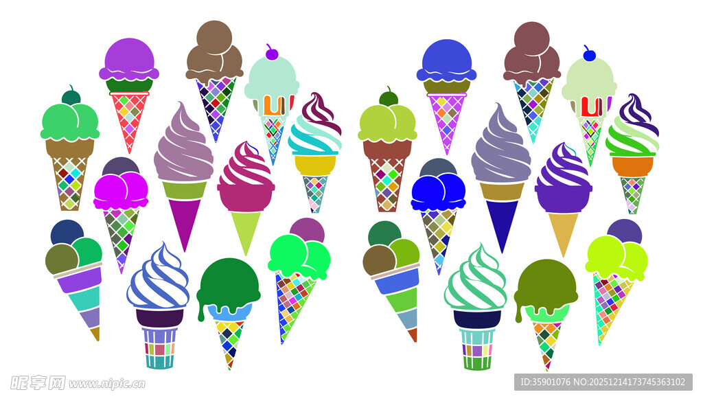 冰淇淋插图
