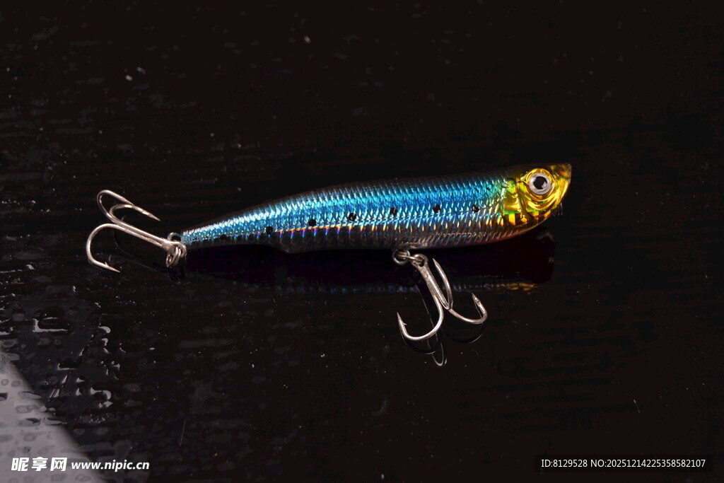 彩色金属路亚饵