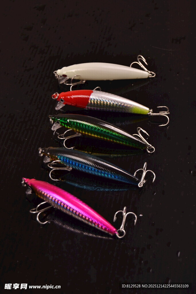 多彩路亚饵展示