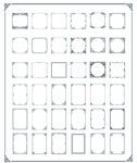 多样边框图案设计模板