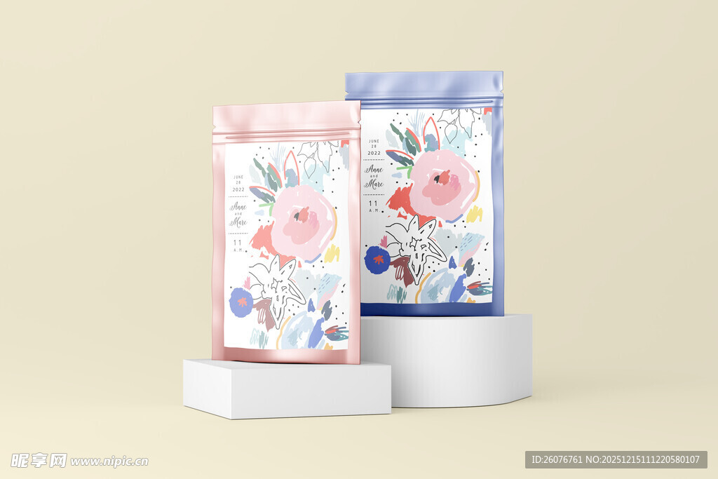 零食包装样机图片