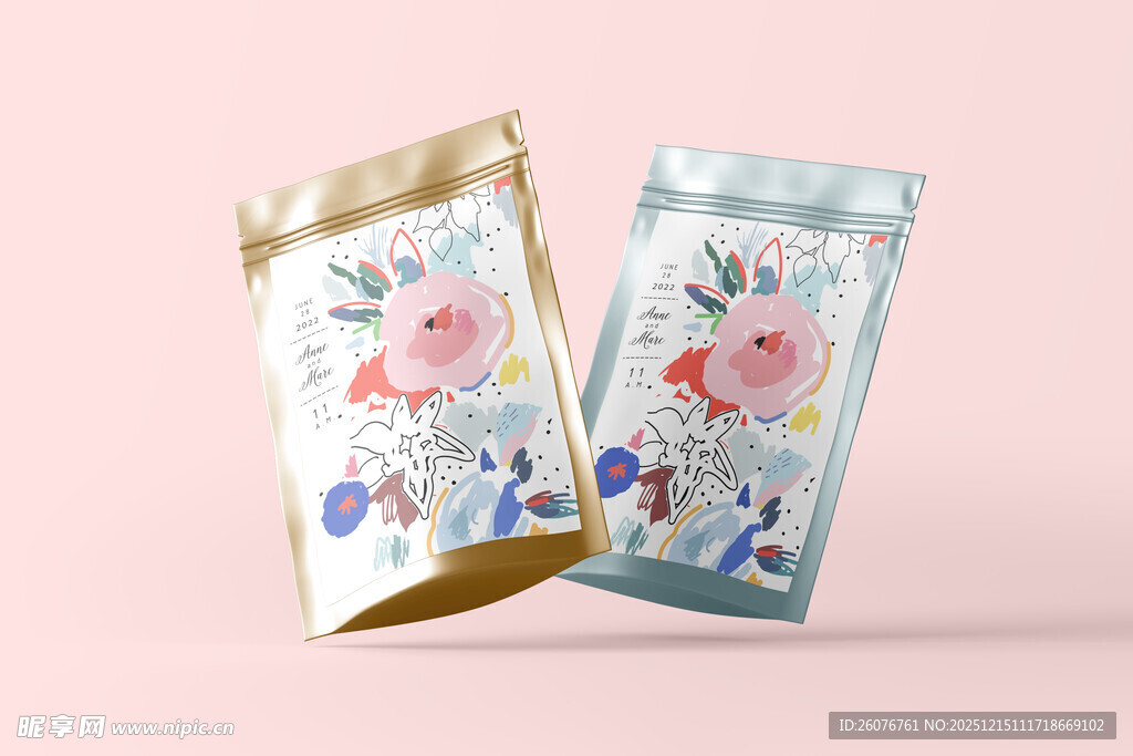 零食包装样机图片